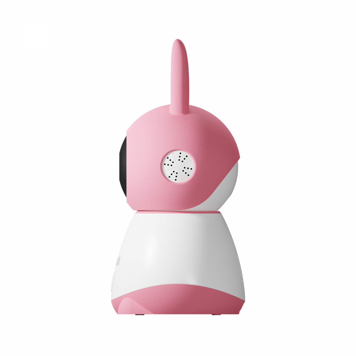Růžovo bílá chůvička TESLA Smart Camera 360 Baby boční pohled